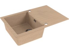 Granitový dřez Alveus Cadit 20 Béžový 3d Granitový dřez Alveus Cadit 20 Béžový 3d