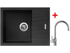 Sinks PERFECTO 650 Metalblack + Vitalia