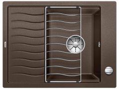 Granitový drez Blanco ELON 45 S InFino káva s exc. + prísluš.