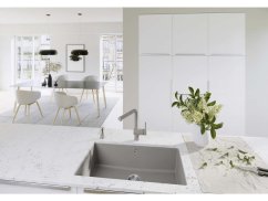 Granitový drez Blanco Rotan 700 U čierna, bez tiahla