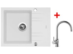 Set Sinks Linea 600 XC Milk +Vitalia