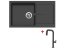 Set Sinks Infinity 860 Nanoblack+EVA P Nanoblack