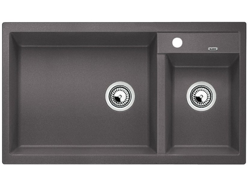 Granitový drez Blanco METRA 9 sivá skala
