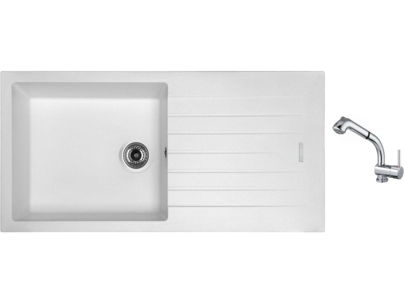 Set Sinks PERFECTO 1000 Milk + batéria Sinks MIX 3 S Chróm