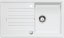 Granitový drez Blanco ZIA 5 S biela soft s excentrom