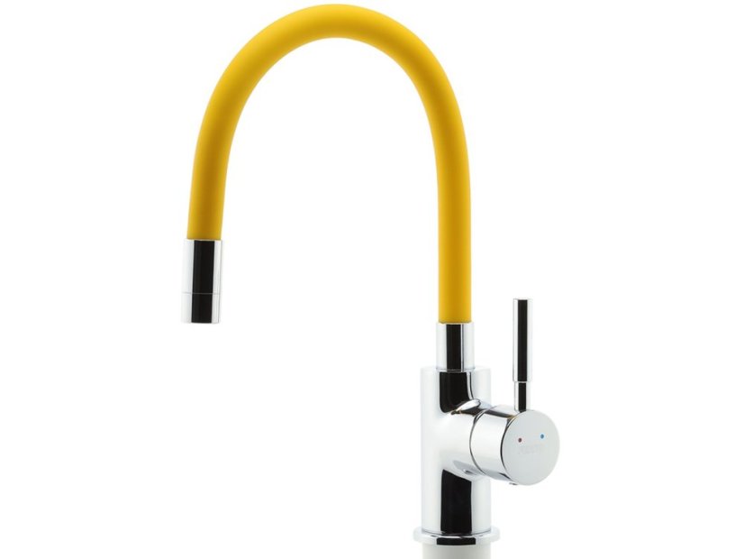 Drezová stojanková batéria Ferro Žltá/chróm