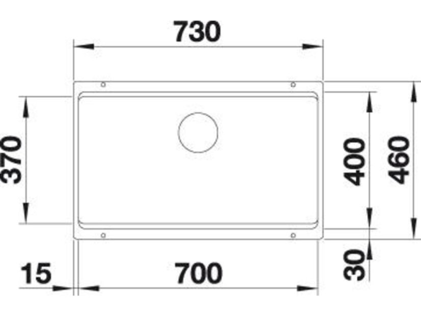 Granitový drez Blanco Etagon 700 U Káva