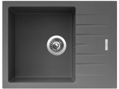 Sinks PERFECTO 650 Titanium + Elka černá matná