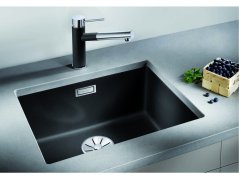 Granitový drez Blanco SUBLINE 500 U InFino čierna bez tiahla Granitový drez Blanco SUBLINE 500 U InFino čierna bez tiahla