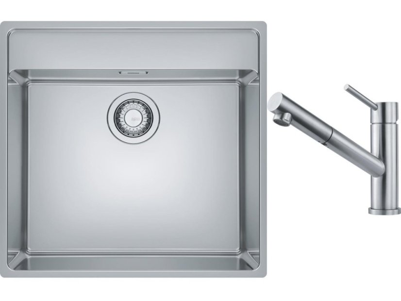 Set Franke MRX 210/610-50 TL Nerez + baterie Franke FC 9461 ORBIT Nerez