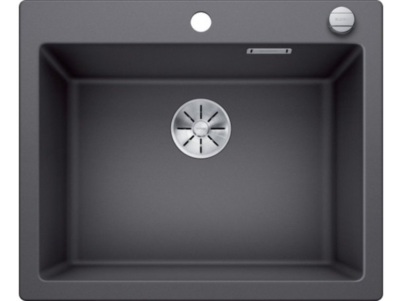 Granitový drez Blanco PLEON 6 InFino sivá skala s excentrom