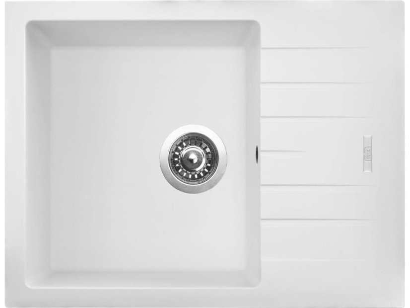 Sinks PERFECTO 650 Milk + ELKA Čierná matná