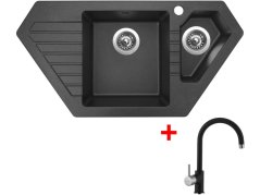 Sinks BRAVO 850.1 Granblack + Vitalia GR