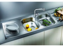 Nerezový drez Blanco TIPO 8 S Nerez prírodný lesk