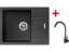 Sinks PERFECTO 650 Pureblack + ARCO černá matná