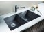 Granitový dřez Blanco SUBLINE 350/350 U InFino bílá bez táhla