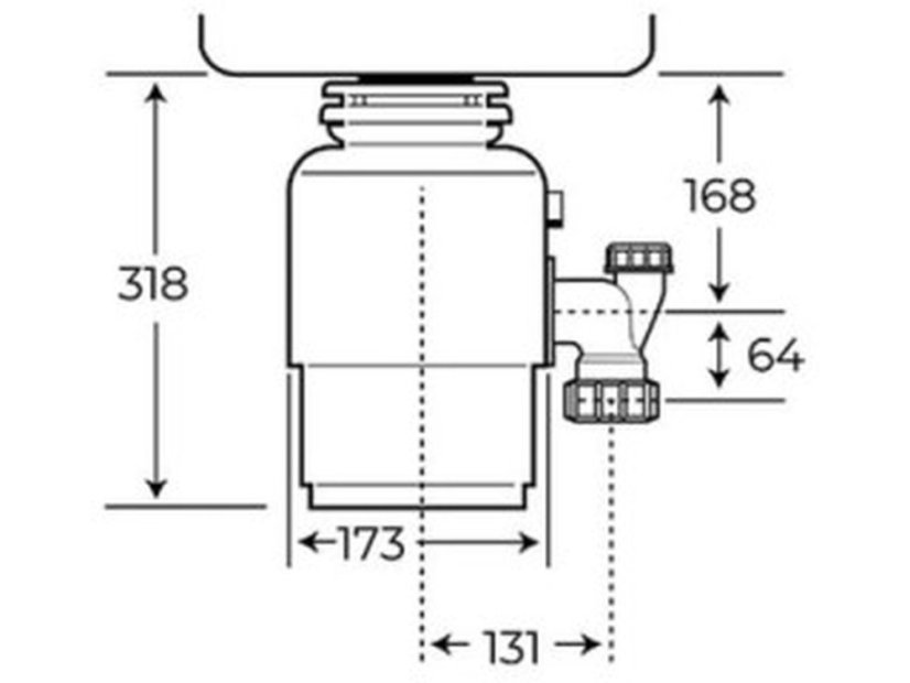 Drvič odpadu Teka TR 550