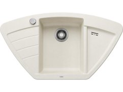 Granitový drez Blanco ZIA 9 E biela soft s excentrom Granitový drez Blanco ZIA 9 E biela soft s excentrom