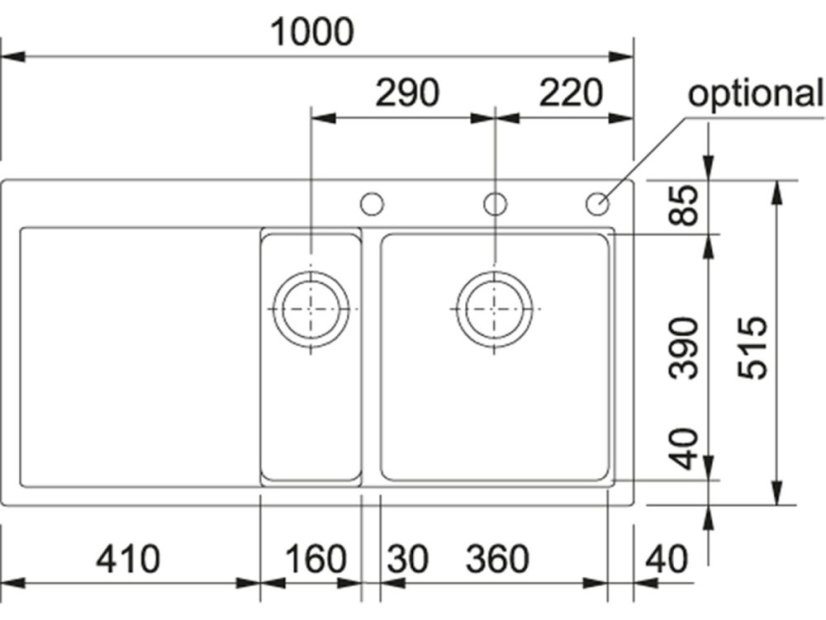 Granitový dřez Franke MTG 651-100/2 Onyx