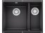 Granitový drez Blanco Rotan 340/160 U antracit, bez tiahla, drez vľavo