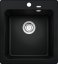 Granitový drez Blanco NAYA 45 čierna