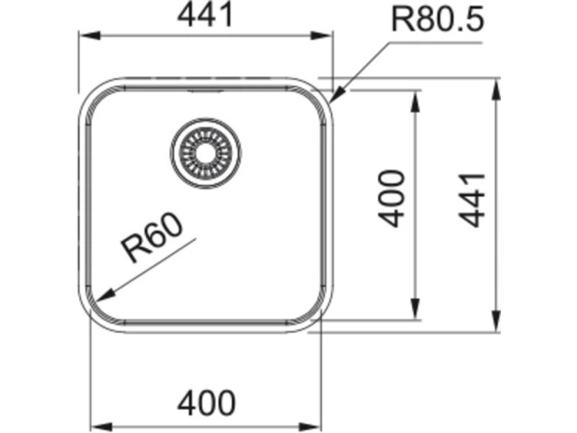 Nerezový dřez Franke SRX 210/610-40