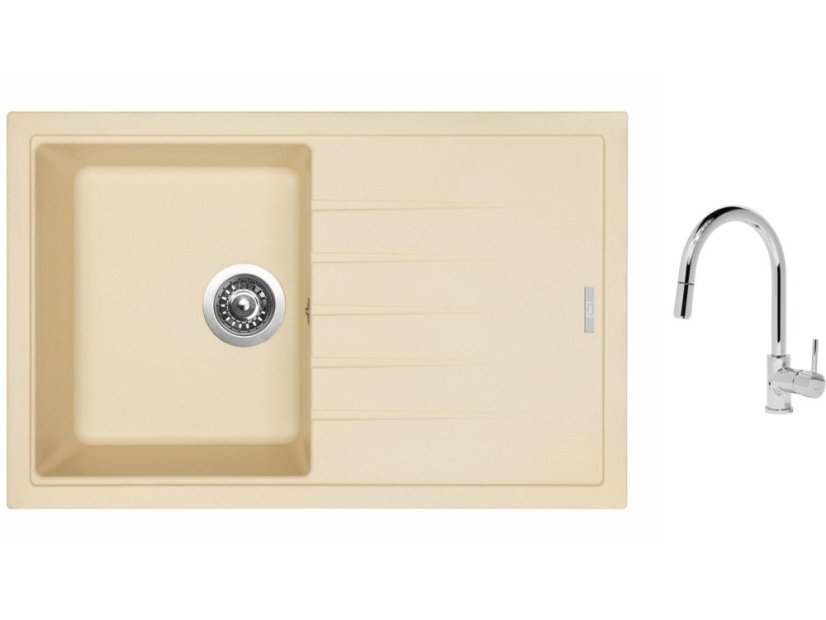 Set Sinks BEST 780 Sahara + baterie Sinks MIX 35 P chrom