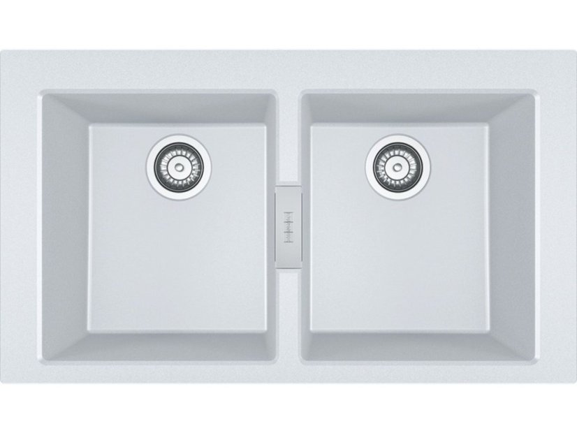 Tectonitový dřez Franke S2D 620-86 Bílá