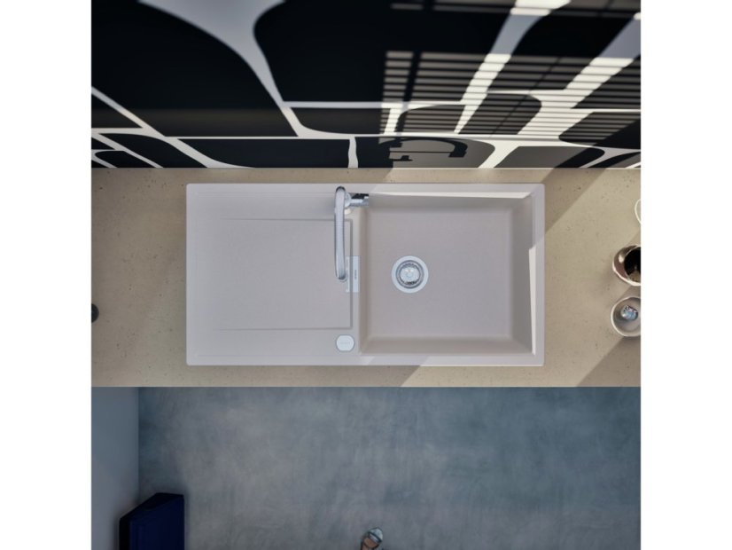 Granitový drez Schock Mono D-100L-A Polaris