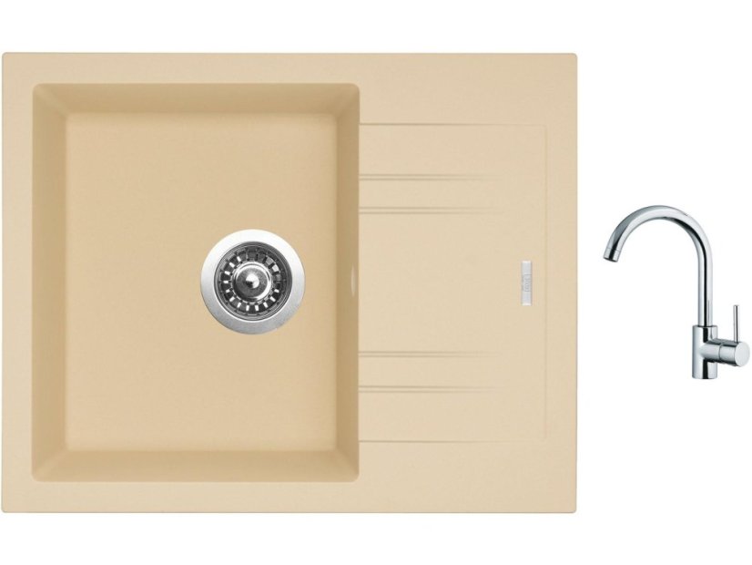 Set Sinks LINEA 600 N Sahara + baterie Sinks MIX 35 chrom