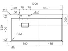 40725-5_nerezovy-drez-sinks-xeron-1000-pravy 40725-5_nerezovy-drez-sinks-xeron-1000-pravy