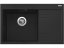 Granitový drez Sinks RIM 780 L Metalblack ľavý