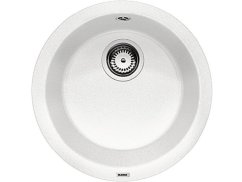 Granitový drez Blanco Rondo 45 bielá