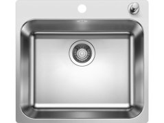Nerezový drez Blanco Supra 500 IF/A Nerez kartáčovaný, s tiahlom