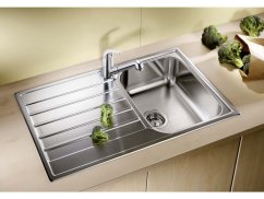 Nerezový dřez Blanco LIVIT 45 S Salto realizace