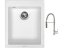 Set Sinks CUBE 410 Milk + batéria Sinks MIX 35 PROF S chróm