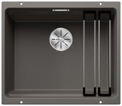 Granitový drez Blanco Etagon 500 U sivá vulkán