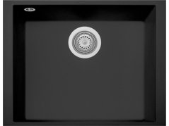 Granitový drez Sinks CUBE 490U Nanoblack