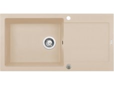 Granitový drez Pyramis Mido 100 x 50 1B 1D Béžová
