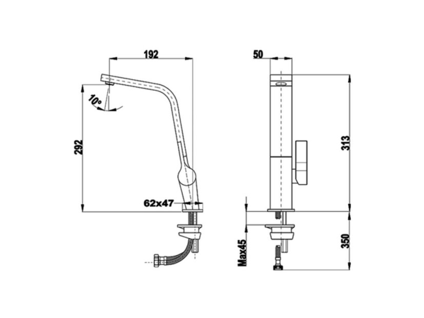 Kuchyňská baterie Teka ICC 915 CR Chrom