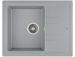Granitový drez Teka STONE 45 S-TG 1B 1D Hliníkovo šedá