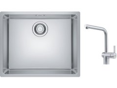 Set Franke MRX 210/610-50 Nerez + batéria Franke FC 3834 ATLAS NEO Nerez