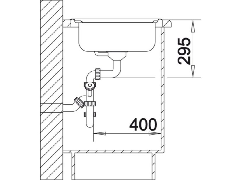 Nerezový dřez Blanco TIPO 9 E Nerez