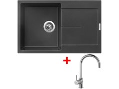 Sinks ULTIMA 790 Metalblack + Vitalia