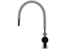 Drezová stojanková batéria Ferro Striebrošedá/chróm