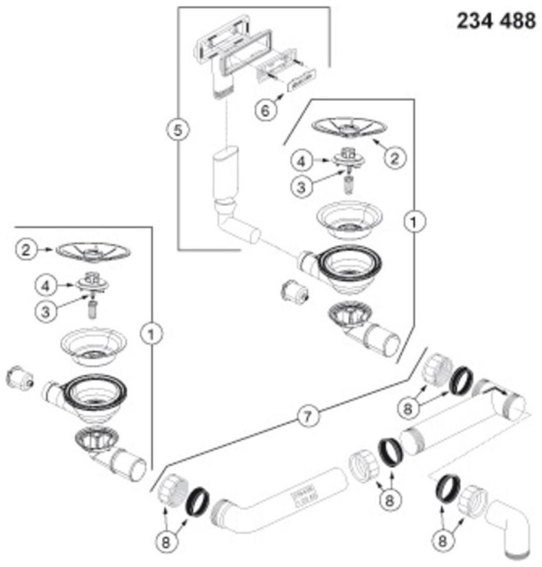 Granitový dřez Blanco SUBLINE 480/320 U Černá