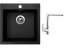 Set Sinks VIVA 455 Granblack + baterie Sinks baterie CASPIRA chrom