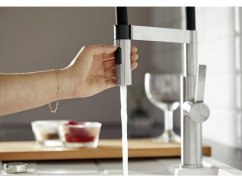 Dřezová baterie Blanco Sonea-S Flexo nerez kartáčovaný