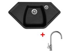 Set Sinks Naiky 980 Granblack + Vitalia Set Sinks Naiky 980 Granblack + Vitalia
