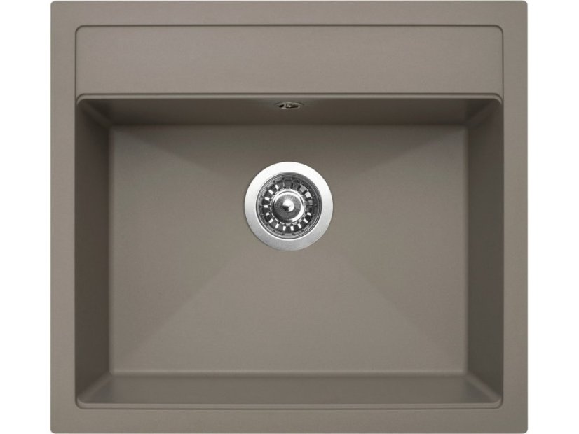 Sinks SOLO 560 Truffle + ARCO celonerezová